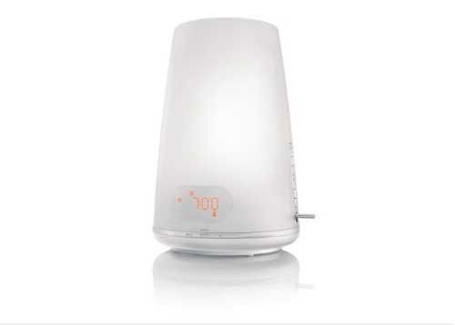 Budík Wake-up Light Plus společnosti Philips