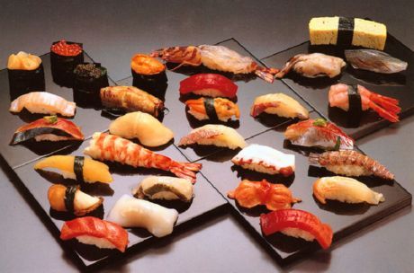4. Sushi, sushi, Japonsko