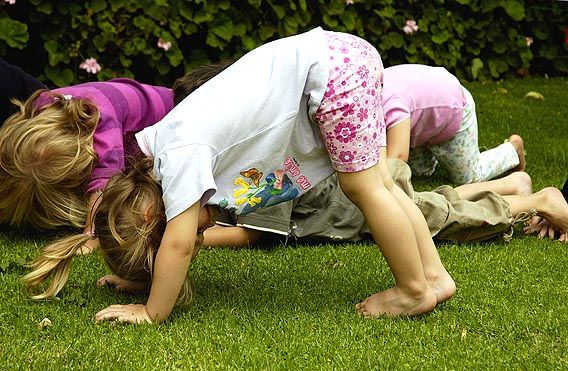 Ranní gymnastika pro děti mladšího předškolního věku 